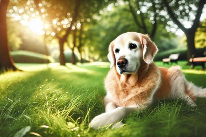 Glucosamine bij de senior hond