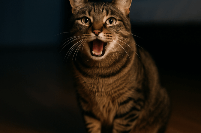 Help! Mijn kat miauwt de hele nacht
