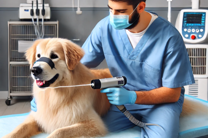 Lasertherapie bij honden